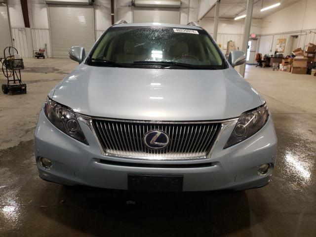 JTJBC1BA2A2401466 - 2010 LEXUS RX 450 BLUE photo 5