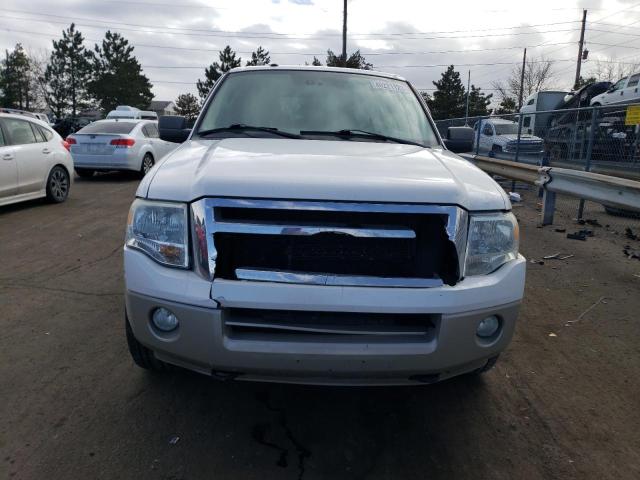 1FMJK1J59AEB54902 - 2010 FORD EXPEDITION EL EDDIE BAUER WHITE photo 5