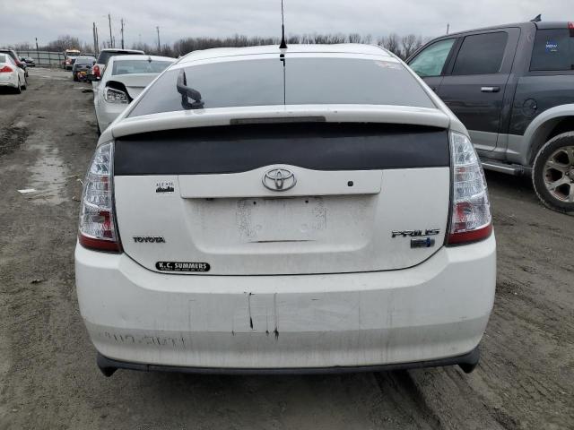 JTDKB20U077671767 - 2007 TOYOTA PRIUS WHITE photo 6