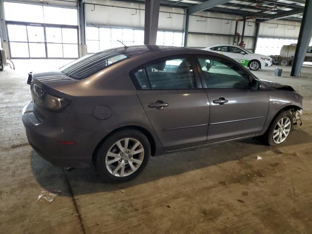 JM1BK32F081874019 - 2008 MAZDA 3 I GRAY photo 3