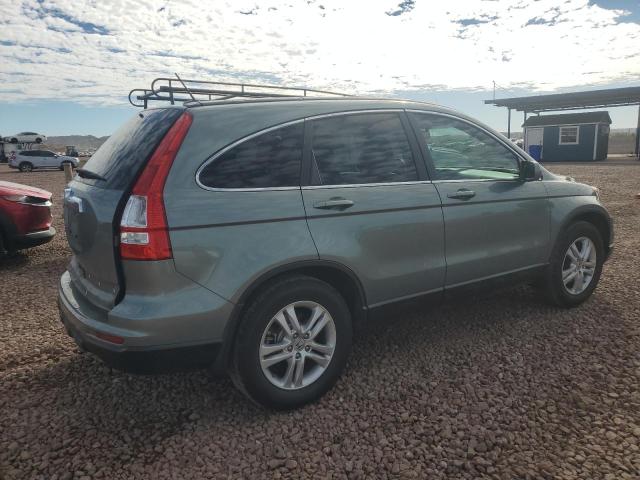 5J6RE3H75BL052473 - 2011 HONDA CR-V EXL GREEN photo 3