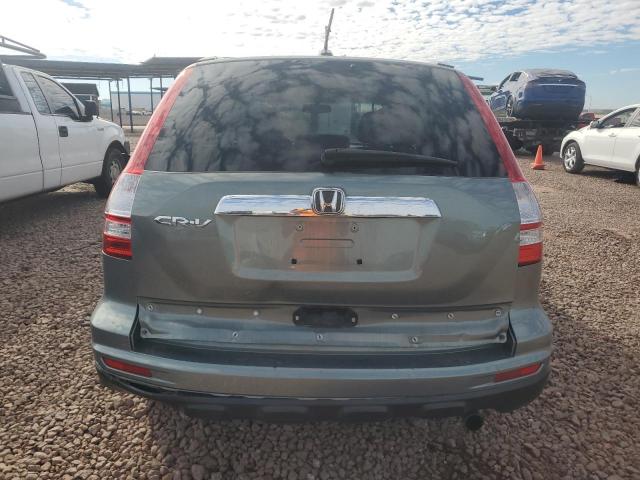 5J6RE3H75BL052473 - 2011 HONDA CR-V EXL GREEN photo 6