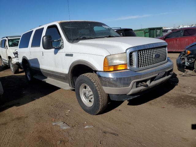 1FMNU43S0YEC52114 - 2000 FORD EXCURSION LIMITED WHITE photo 4