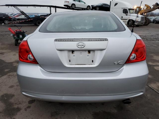 JTKDE177970165933 - 2007 TOYOTA SCION TC SILVER photo 6