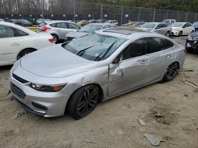 1G1ZH5SX8GF351438 - 2016 CHEVROLET MALIBU PRE SILVER photo 1