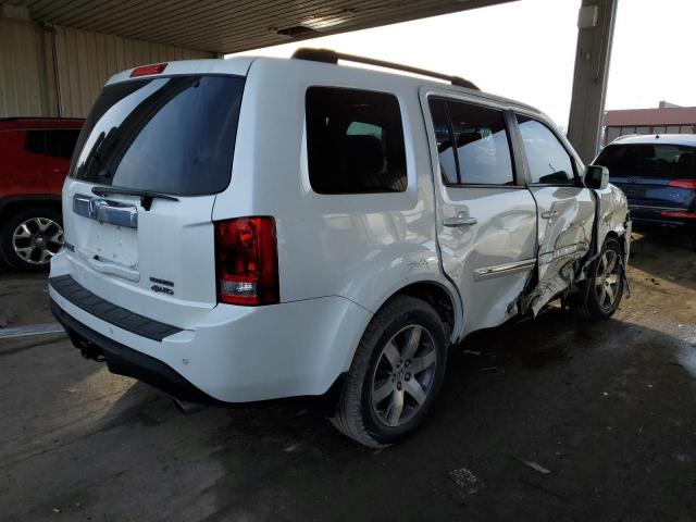 5FNYF4H99DB039303 - 2013 HONDA PILOT TOURING WHITE photo 3