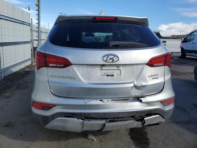 5XYZTDLBXHG431678 - 2017 HYUNDAI SANTA FE S GRAY photo 6