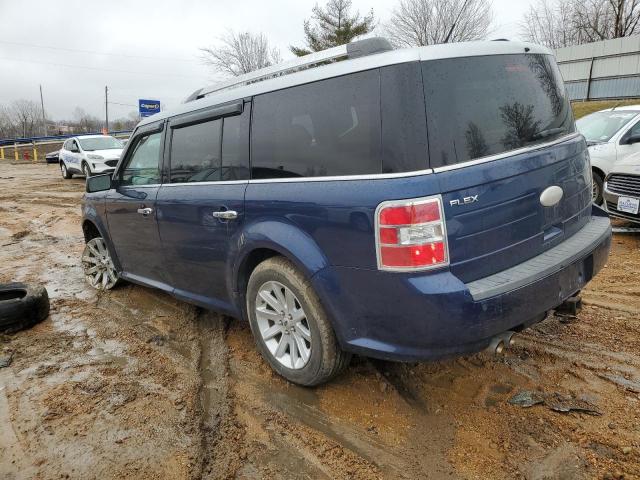 2FMHK6CC4CBD15310 - 2012 FORD FLEX SEL BLUE photo 2