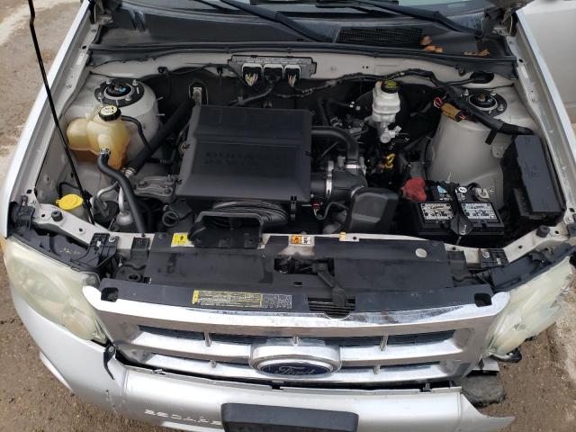 1FMCU03G59KB64576 - 2009 FORD ESCAPE XLT SILVER photo 11