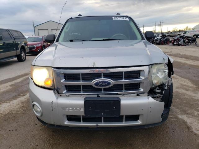 1FMCU03G59KB64576 - 2009 FORD ESCAPE XLT SILVER photo 5