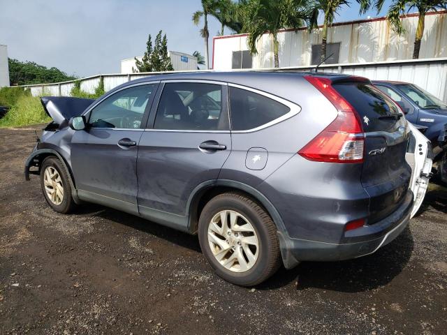 3CZRM3H5XGG700640 - 2016 HONDA CR-V EX GRAY photo 2