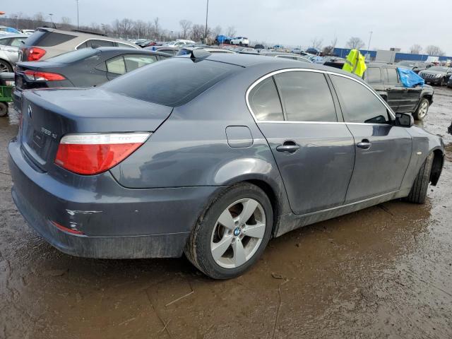 WBANV13518CZ54445 - 2008 BMW 528 XI GRAY photo 3