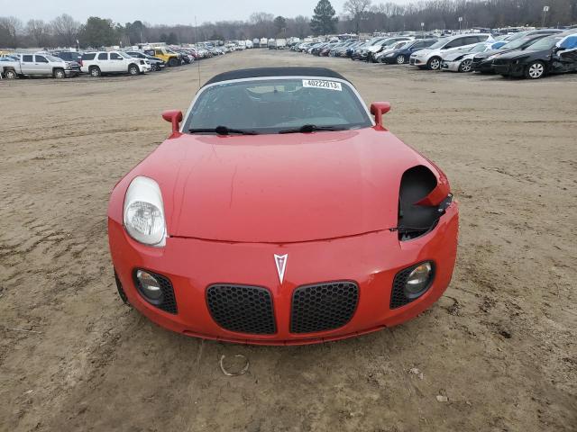 1G2MF35X08Y116615 - 2008 PONTIAC SOLSTICE GXP RED photo 5