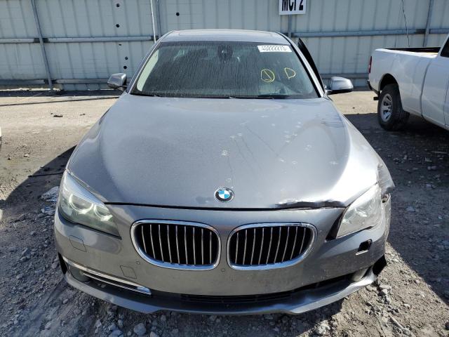 WBAYB6C50DD223996 - 2013 BMW 750 XI SILVER photo 5