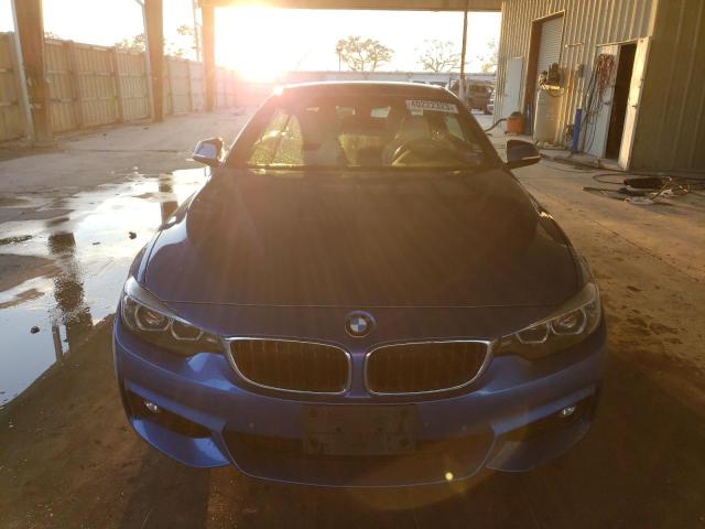 WBA4Z3C50JEC56448 - 2018 BMW 430XI BLUE photo 5