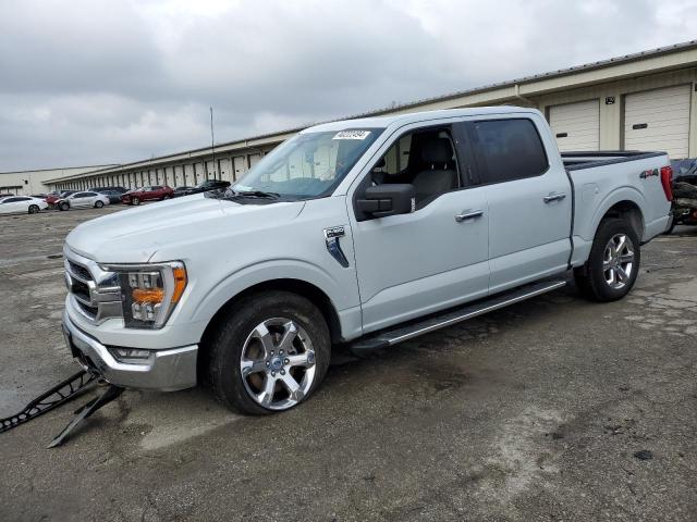 1FTFW1E89NKD93327 - 2022 FORD F150 SUPERCREW GRAY photo 1