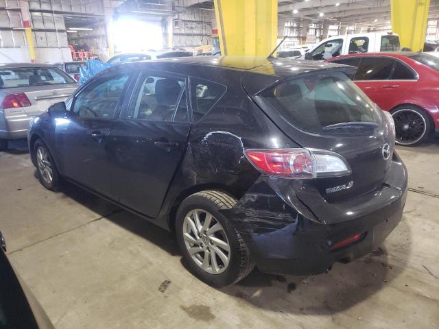 JM1BL1L84C1628584 - 2012 MAZDA 3 I BLACK photo 2