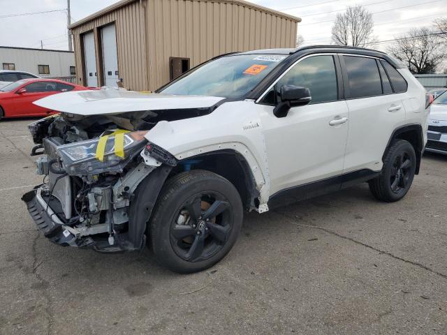 2T3EWRFV5LW060996 - 2020 TOYOTA RAV4 XSE WHITE photo 1