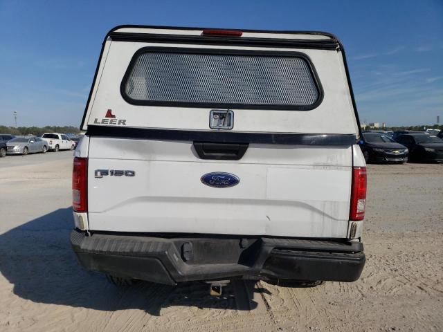 1FTEX1EP7HFC92297 - 2017 FORD F150 SUPER CAB WHITE photo 6
