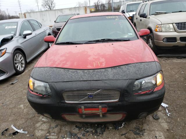 YV1RS58D322123864 - 2002 VOLVO S60 2.4T RED photo 5