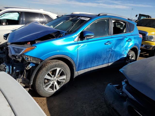 JTMRFREV4JJ245555 - 2018 TOYOTA RAV4 ADVENTURE BLUE photo 1