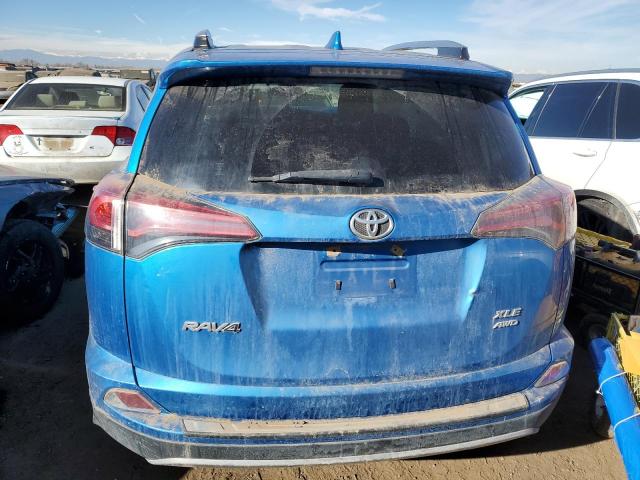 JTMRFREV4JJ245555 - 2018 TOYOTA RAV4 ADVENTURE BLUE photo 6