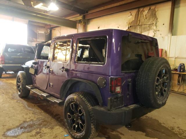 1C4BJWEG7JL851002 - 2018 JEEP WRANGLER U SAHARA PURPLE photo 2