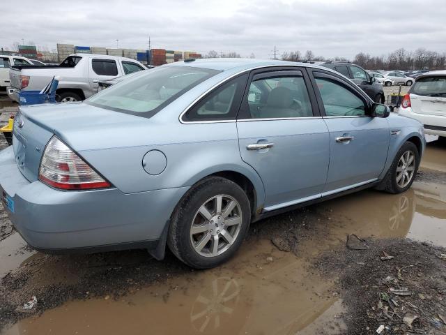 1FAHP24W18G180834 - 2008 FORD TAURUS SEL TEAL photo 3