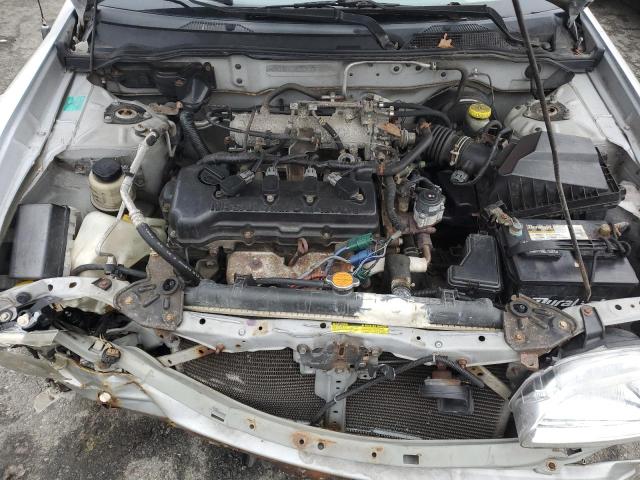 3N1CB51DX2L663798 - 2002 NISSAN SENTRA XE SILVER photo 11