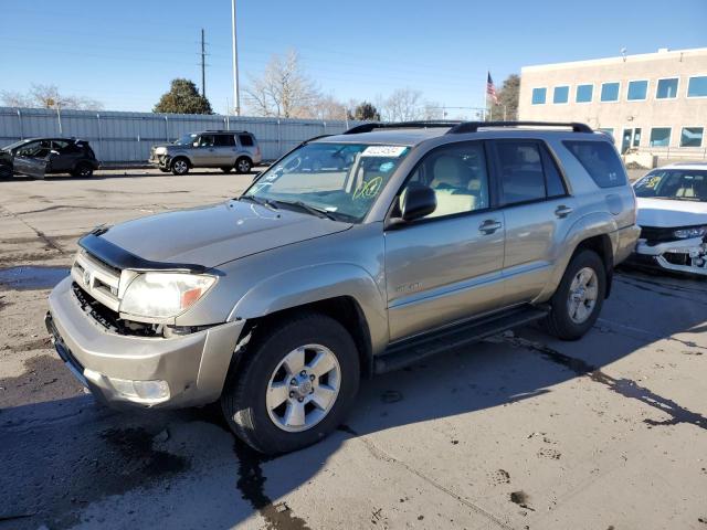 JTEBT14R138006244 - 2003 TOYOTA 4RUNNER SR5 GOLD photo 1