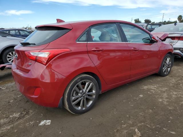 KMHD35LH8GU336095 - 2016 HYUNDAI ELANTRA GT RED photo 3