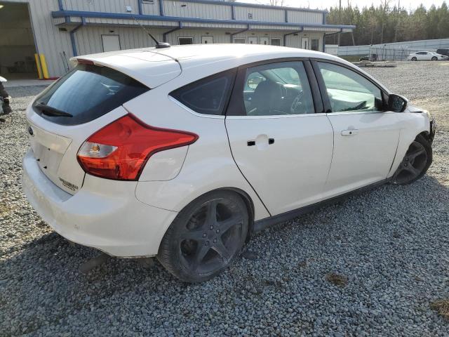 1FADP3N23DL176916 - 2013 FORD FOCUS TITANIUM WHITE photo 3