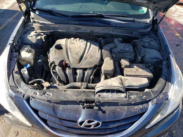 5NPEB4AC8CH399196 - 2012 HYUNDAI SONATA GLS CHARCOAL photo 11