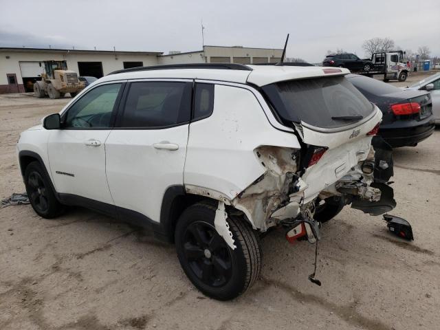 3C4NJCBB4JT487193 - 2018 JEEP COMPASS LATITUDE WHITE photo 2