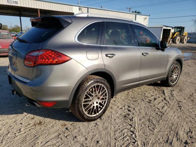 WP1AE2A21BLA92950 - 2011 PORSCHE CAYENNE S HYBRID GRAY photo 3