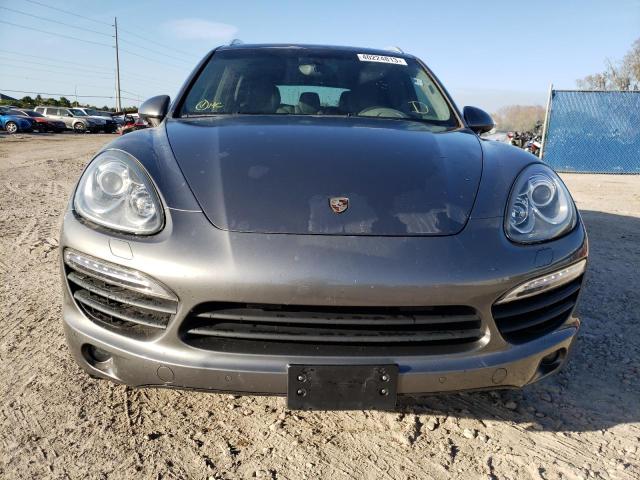 WP1AE2A21BLA92950 - 2011 PORSCHE CAYENNE S HYBRID GRAY photo 5