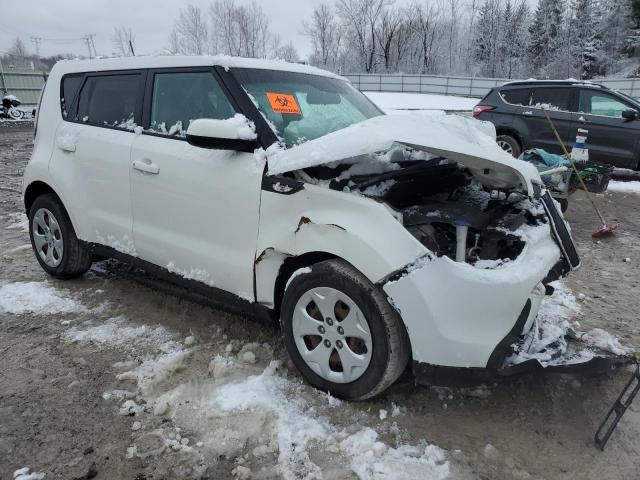 KNDJN2A25E7003802 - 2014 KIA SOUL WHITE photo 4