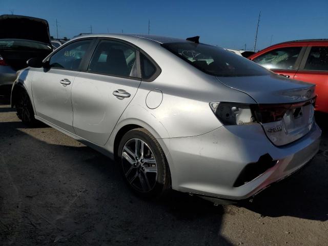 3KPF34AD6KE069778 - 2019 KIA FORTE GT LINE SILVER photo 2