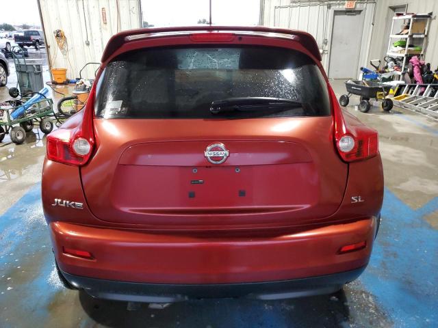 JN8AF5MR0BT022255 - 2011 NISSAN JUKE S RED photo 6