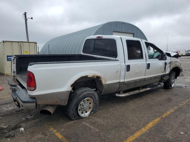 1FTNW21F52EB63042 - 2002 FORD F250 SUPER DUTY WHITE photo 3