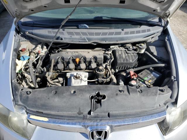 2HGFA16508H507134 - 2008 HONDA CIVIC LX SILVER photo 11