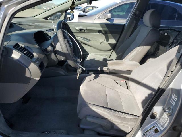 2HGFA16508H507134 - 2008 HONDA CIVIC LX SILVER photo 7