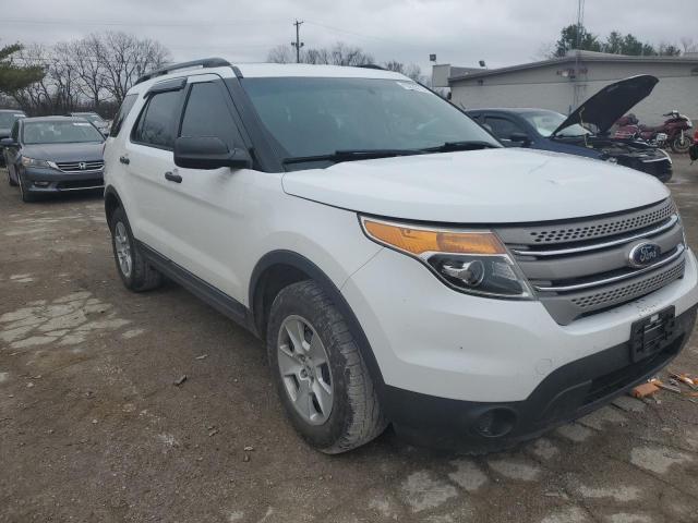 1FM5K8B87DGA74669 - 2013 FORD EXPLORER WHITE photo 4