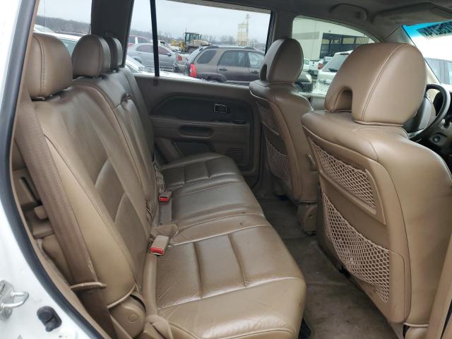 5FNYF28588B003383 - 2008 HONDA PILOT EXL WHITE photo 11