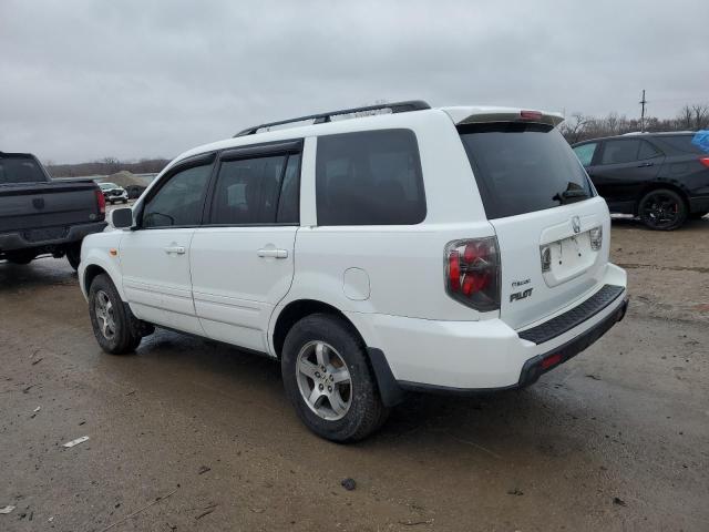 5FNYF28588B003383 - 2008 HONDA PILOT EXL WHITE photo 2