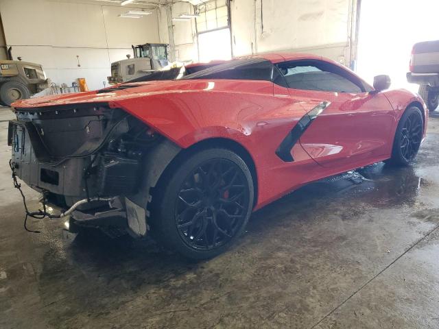 1G1Y83D49L5111852 - 2020 CHEVROLET CORVETTE STINGRAY 3LT RED photo 3