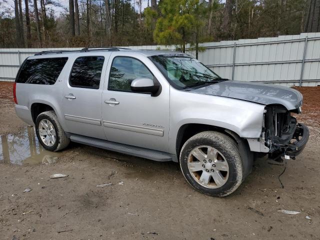 1GKS2KE76DR133419 - 2013 GMC YUKON XL K1500 SLT SILVER photo 4