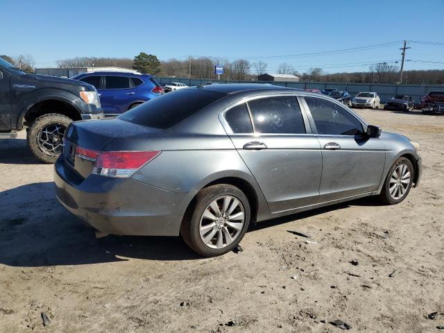 1HGCP2F8XCA046596 - 2012 HONDA ACCORD EXL GRAY photo 3