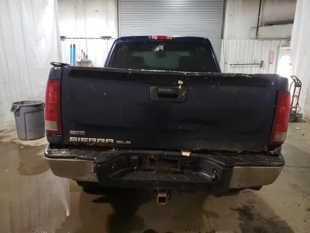 3GTRKVE38AG171822 - 2010 GMC SIERRA K1500 SLE BLUE photo 6