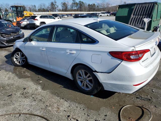 5NPE24AF8GH379353 - 2016 HYUNDAI SONATA SE WHITE photo 2